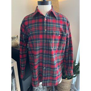Pendleton Prince Edward Tartan Plaid Large wool shirt Made in USA